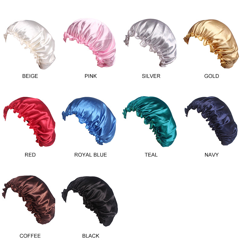 Satin Bonnet for Women Natural Curly Hair Silky Hair Bonnet TJM-250