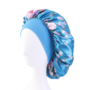 Silk Bonnet Satin Bonnet Hair Bonnet for Sleeps Satin Cap TJM-301A-1