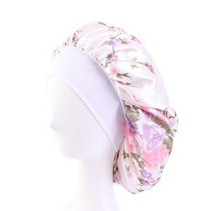 Silk Bonnet Satin Bonnet Hair Bonnet for Sleeps Satin Cap TJM-301A-1