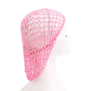 Hair Net Rayon Crochet Hair Nets Knit Snood Hat Crocheted Sleep Cap JDW-12A