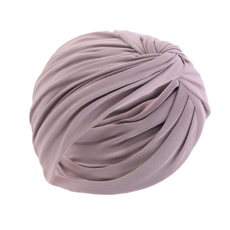 Trendy Women elastic Twist turban caps Muslim Inner hijab scarf Bandanas TJM-163B