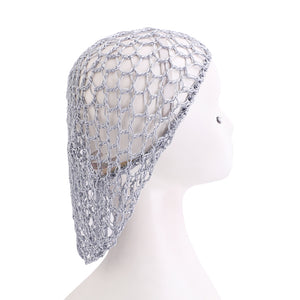 Hair Net Rayon Crochet Hair Nets Knit Snood Hat Crocheted Sleep Cap JDW-12A