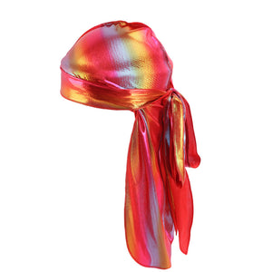 Gorgeous Sparkly Durag Headwrap Colorful TJM-05J