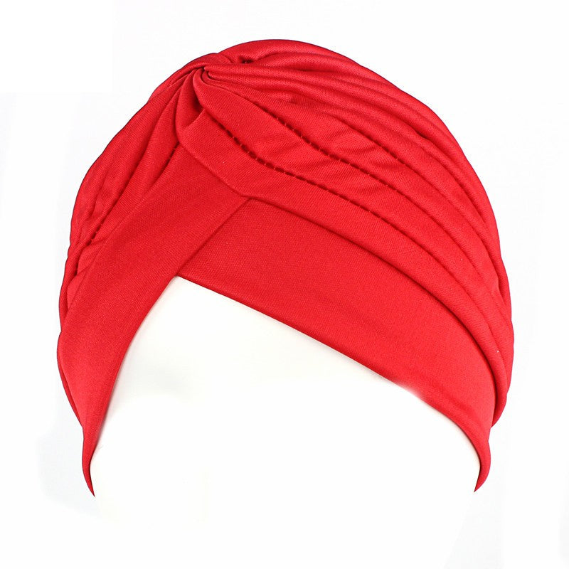 Muslim Women Turban India Headscarf Sleep Night Cap Beanie Bonnet Hair Loss Chemo Caps TJM-24