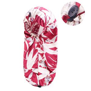 Satin Sleep Hat for Women Long Hair Style Night Cap Sleeping Bonnet TJM-446I-1